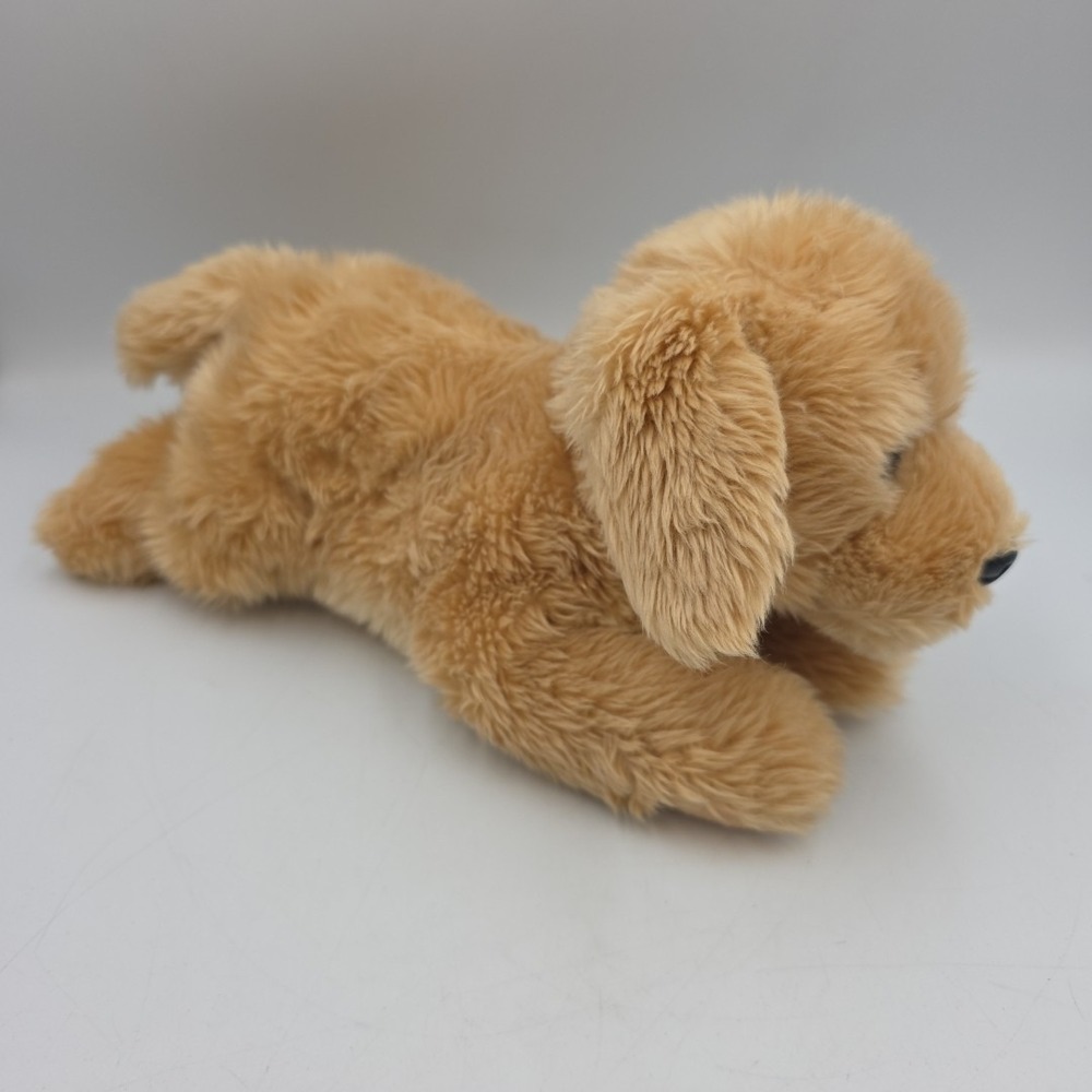 Aurora 12" Goldie‎ Golden Retriever Dog Flopsie Plush Stuffed Animal Toy #31117